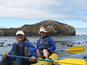 Rick and Marlene in kayak 2013